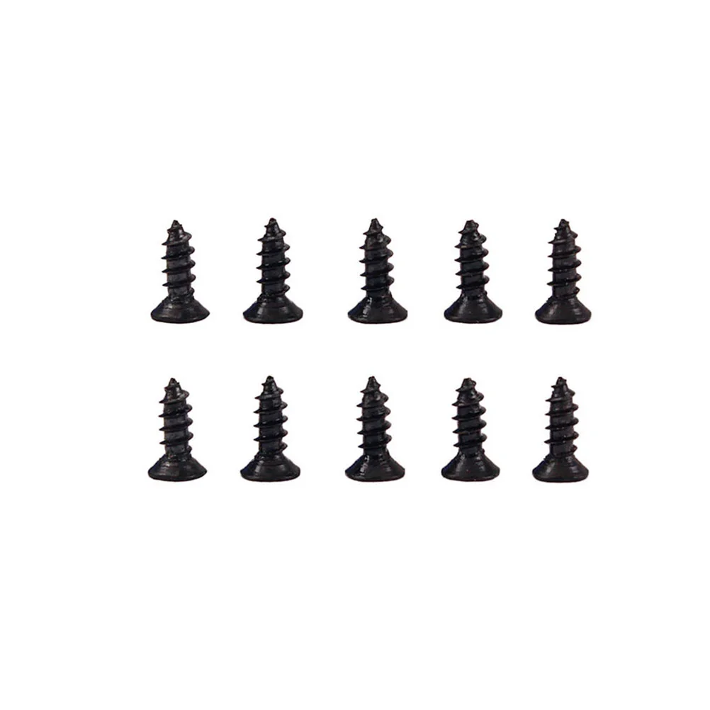 1000Pcs Black Pickup Screws Guitar Humbucker Ring Mounting Screws Frame Surround Screws pickguard screws