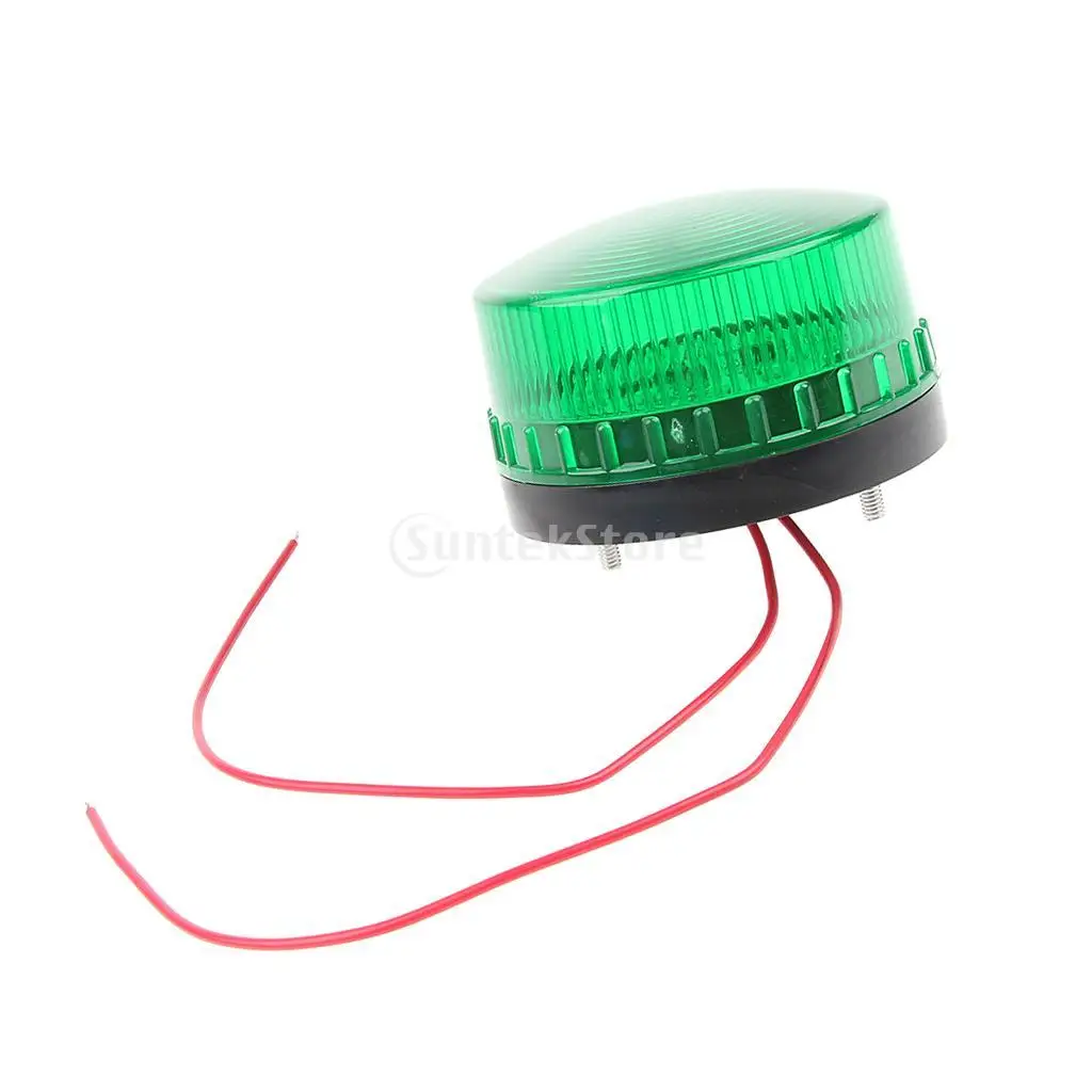 Emergency LED Flashing Strobe Signal Warning Light Lamp Beacon DC24V for Workshop Port Sentry Box - Durable