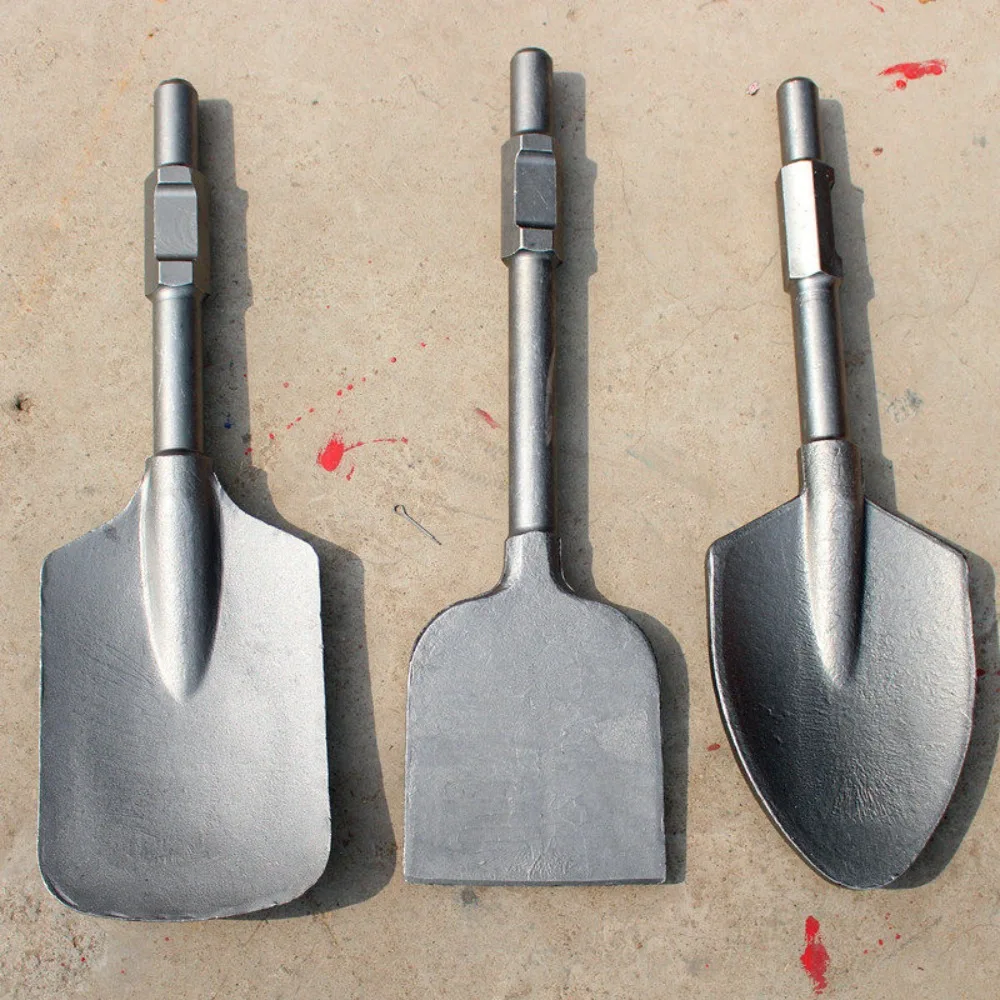 65 95 Electric pick Wide flat chisel/Wide flat shovel/Concrete flat chisel Electric pick shovel, earth shovel ramming plate