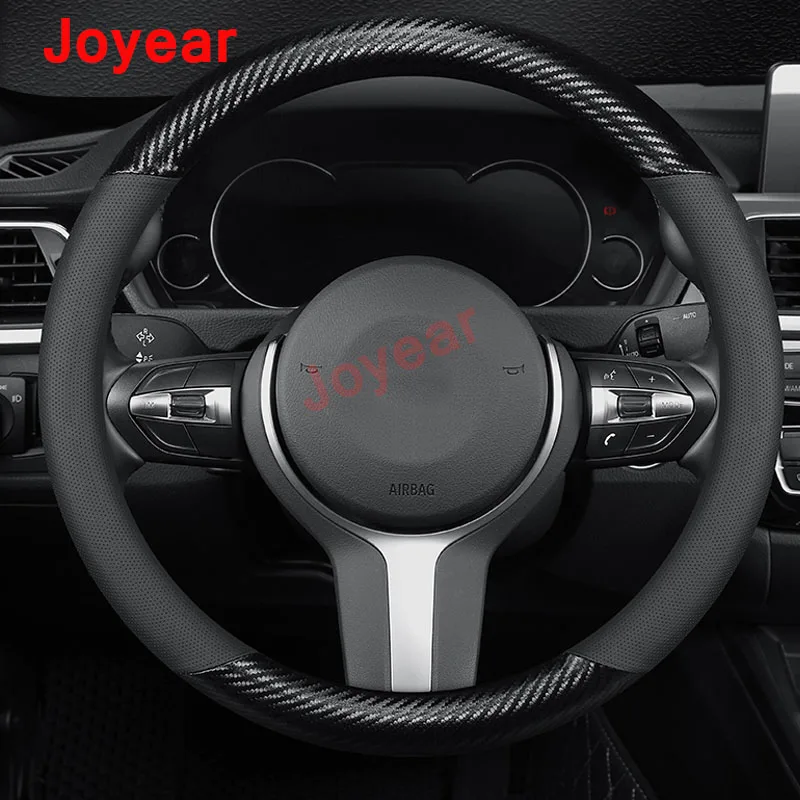 

For Changan UNIK UNI-K 2020-2022 Car Steering Wheel Cover Anti-scratch Wear-resistant Anti-skid Interior Leather Accessories