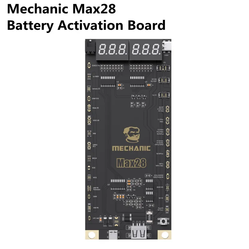 MECHANIC MAX28  Battery One-click Activation Board for 6-16ProMax Circuit Inspection Fast Charging Detection Repair Tool