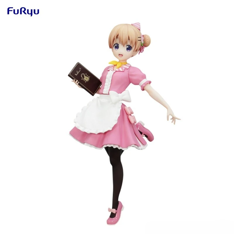 

Is it rabbit you ordered FuRyu Trio-Try-iT Hoto Kokoa Restaurant uniforms Original genuine PVC Action Anime Figure Model Toys