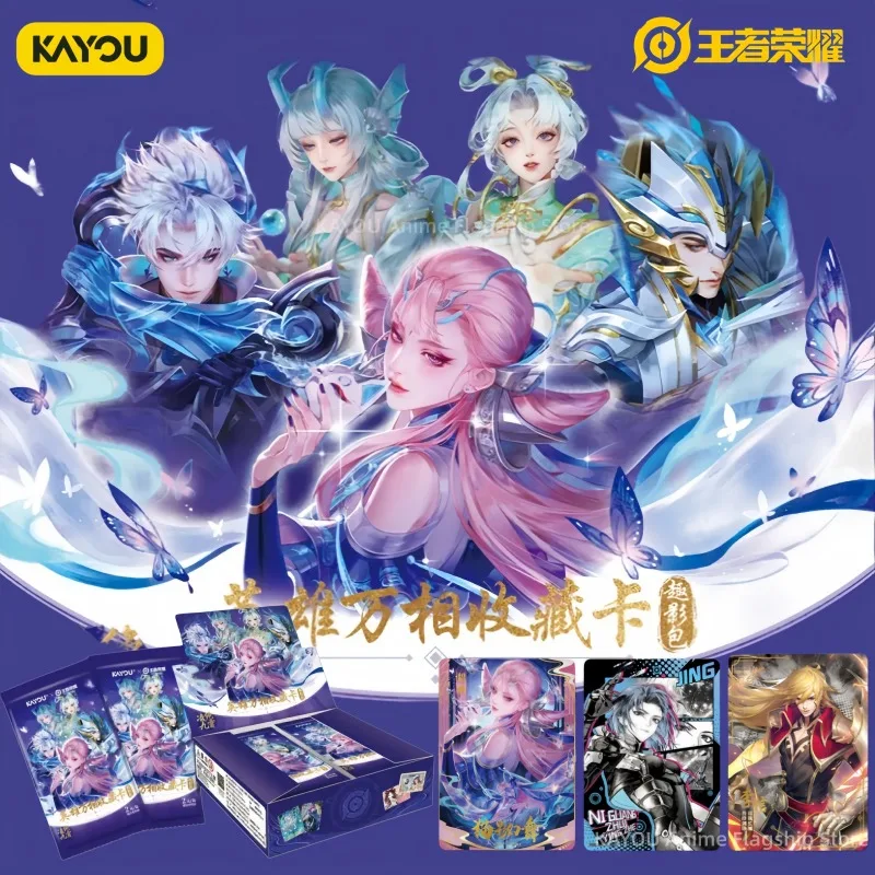

KAYOU Genuine Honor of Kings Card Anime Cartoon Game Peripheral Hero Collection Card Toy Ornaments Children's Holiday Gifts
