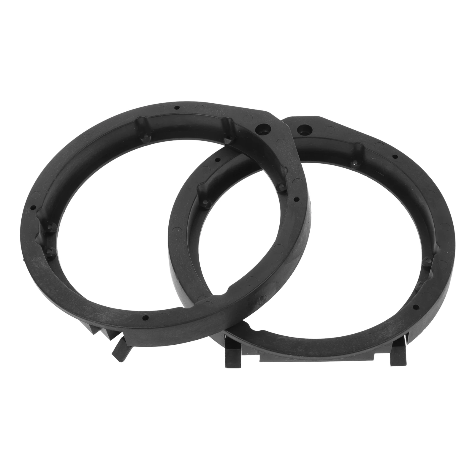 

1 Pair Speaker Adapter Ring for 6.5 Inch Car Door Gasket Spacer Bracket Replacement Speaker Pad Automotive Plastic