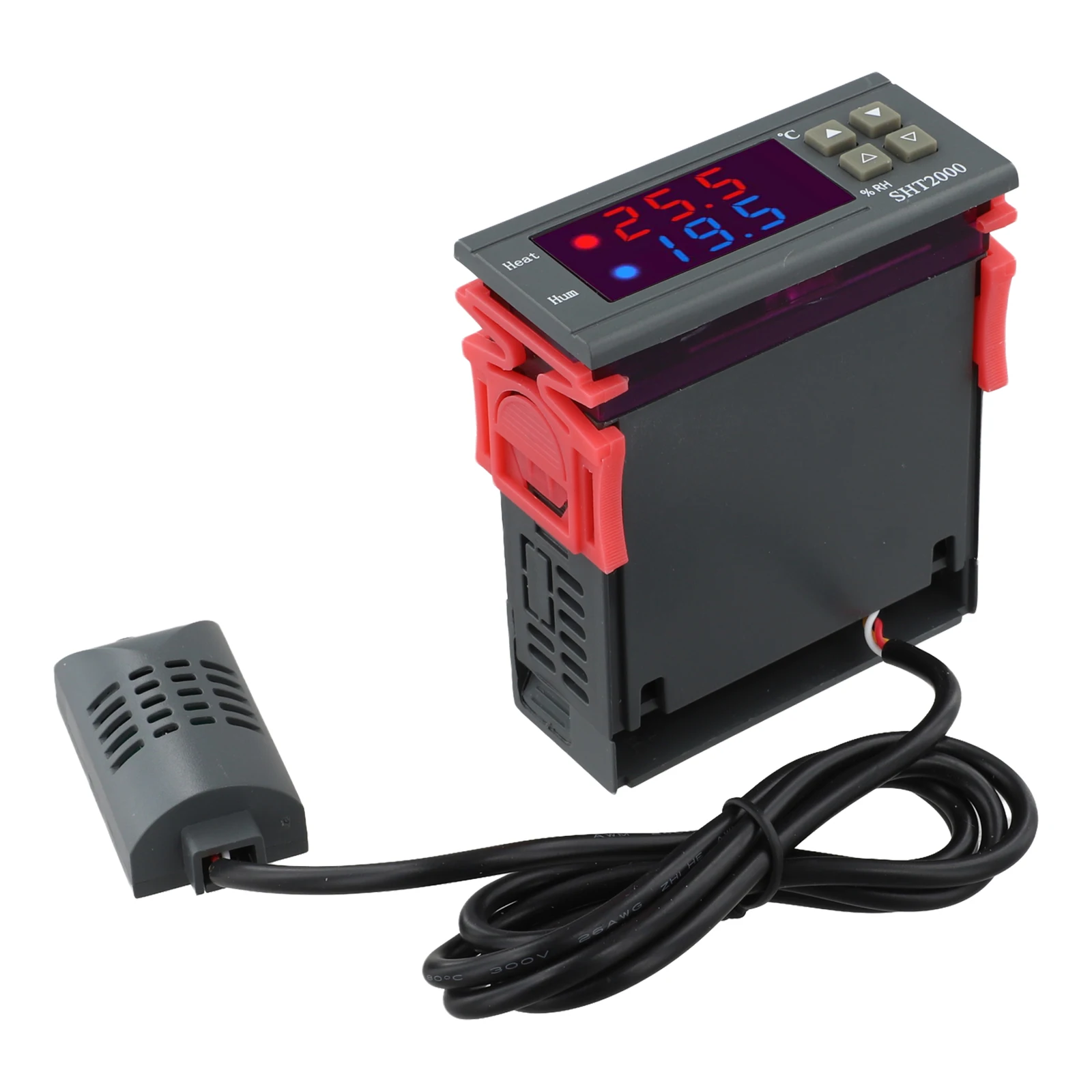 

Термостат управления качеством воздуха SHT2000, монитор окружающей среды, точность измерения влажности, 3 комплекта значений запуска и остановки