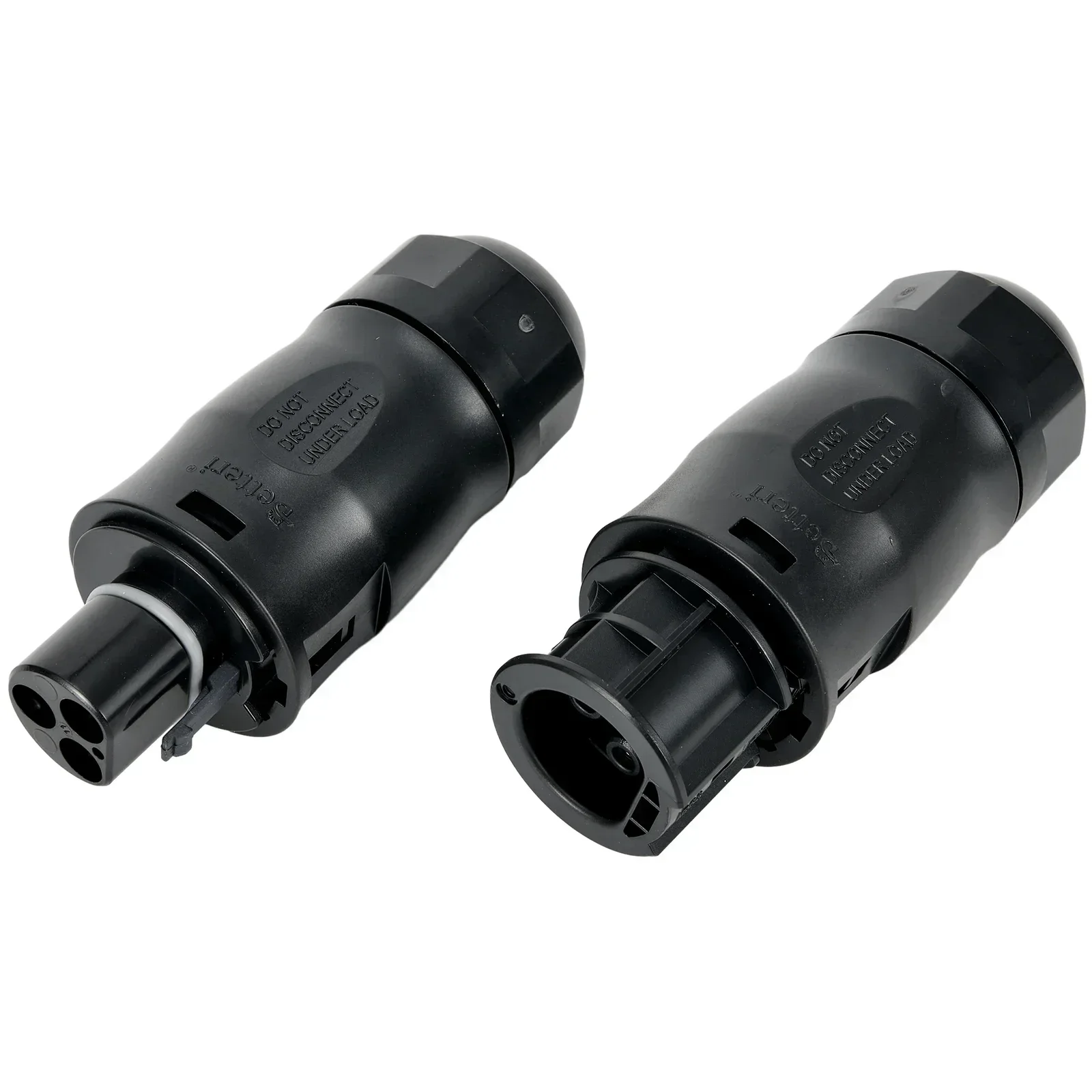 Business & Industrial BC01 Steckdosenstecker, Steckerkupplung, 3 Kerne, schwarz, langlebiges Sauerstoff-Kupfer für Mikro-Wechselrichter, APsysteme