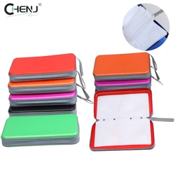 1Pcs 80sheets CD DVD Carry Case Cover Storage Disc Sleeve CD Wallet Album Hard Box Plastic Pack Disc DVD Disc Pack