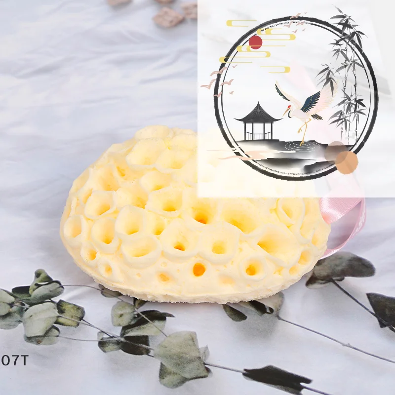 

1pc Sea Wool Sponge All Natural Honeycomb Renewable Sea Sponge Dead Skin Remover Bath Tool