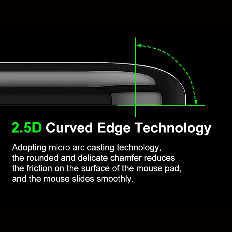 Glass Rounded Curved Edges Mouse Feet Skates Pads Compatible With Logitech GPXS GPW2 GPX G-pro G Pro X Superlight Mouse Sticker