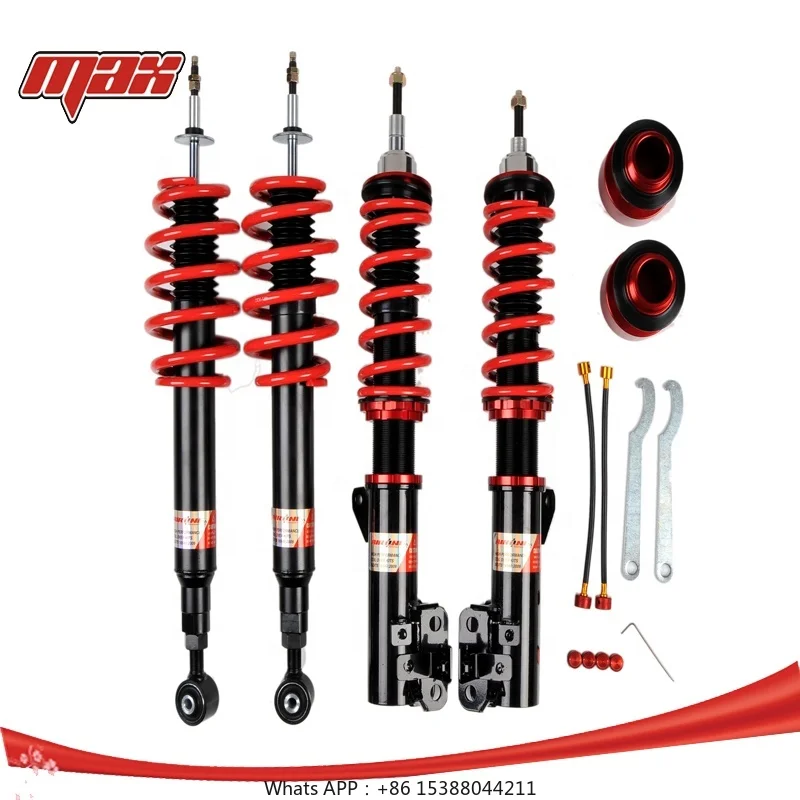 32-Way Damping Adjustable Coil Over Suspension Coilover Shock Absorber With High Performance For Variety Of Car Makes