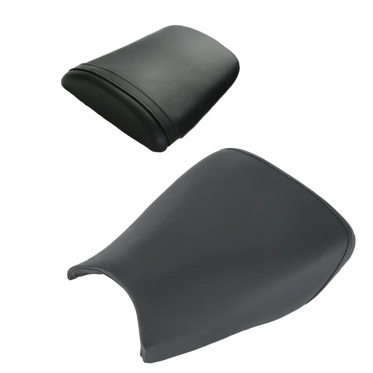 Motorcycle Black Front Rear Seat Pillion Cushion Saddles For Honda CBR1000RR 2004-2007