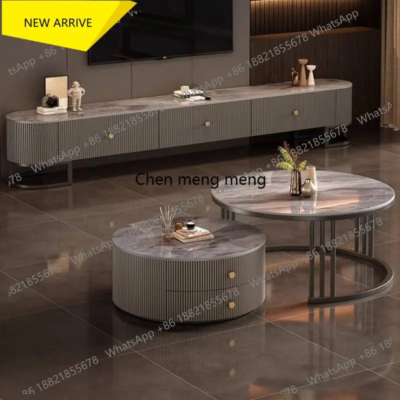 AA182 Classic Nordic Simple Tv Cabinet Decoration Gray 200Cm Designer Living Room Tv Cabinet Storage Indoor Mueble Televisor
