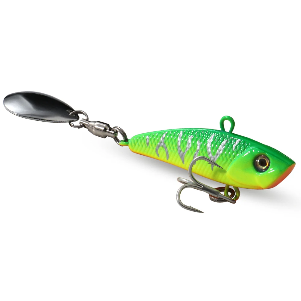 GOBAIT Metall-VIB-Köder 8g 11g 21g Spinnerbait Harter Köder 3D-Augen Weitwurf-Jig für Barsch- und Forellenangeln 1-7 Stück Pesca-Angelausrüstung
