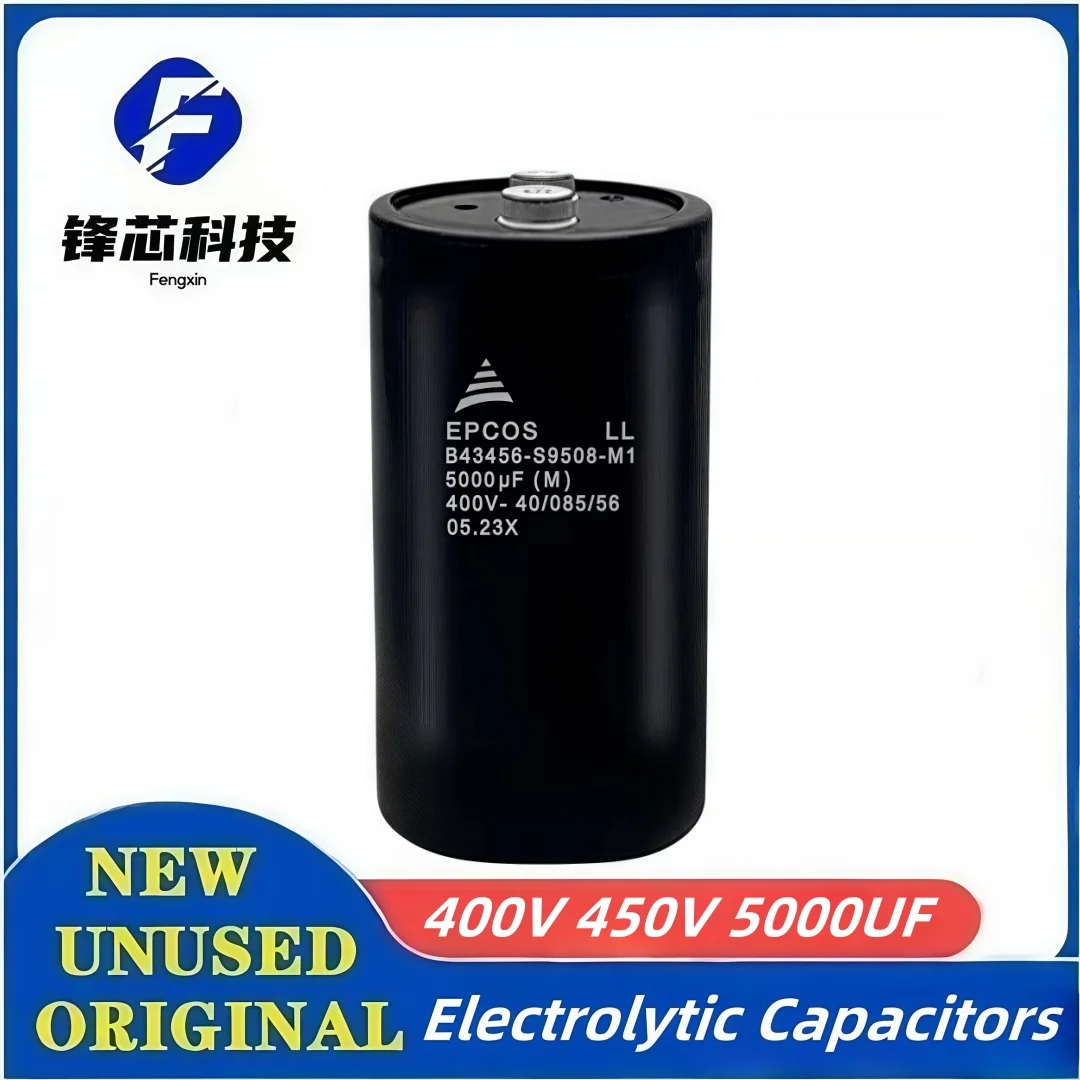 

400V 450V 5000UF EPCOS Aluminum Electrolytic Capacitor Inverter Welder 400V5000UF 450V5000UF Screw Foot Bolt Capacitor