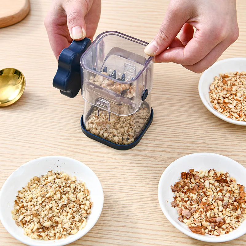 2026 Portable Grinding Tools Nut Walnut Grinder Hand Crank Kitchen Multifunctional Manual Nut Chopper Detachable Fruit Crusher view 4
