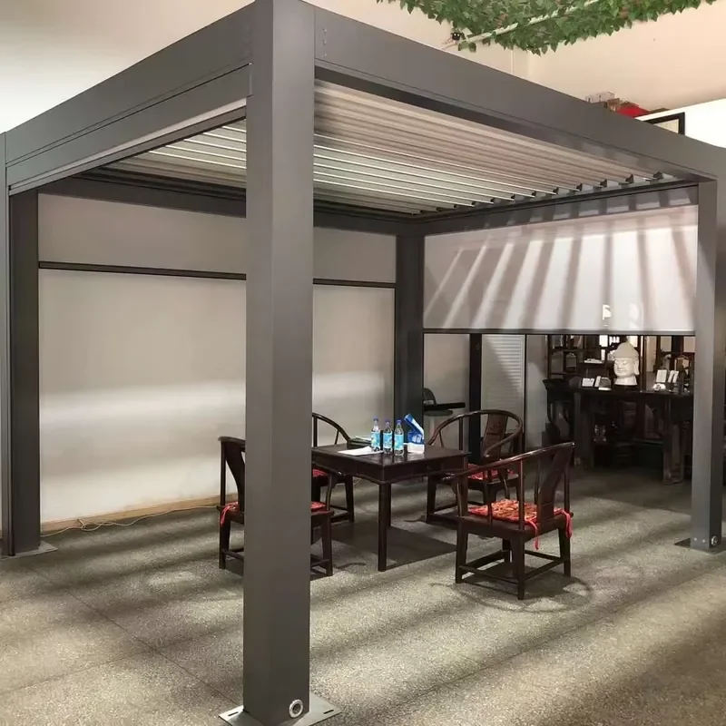 

Patio Modern Aluminium Louver Shutter Pergola 3X3m 3x4m 3x5m 4x4m 5x3m 6x4m Pergola