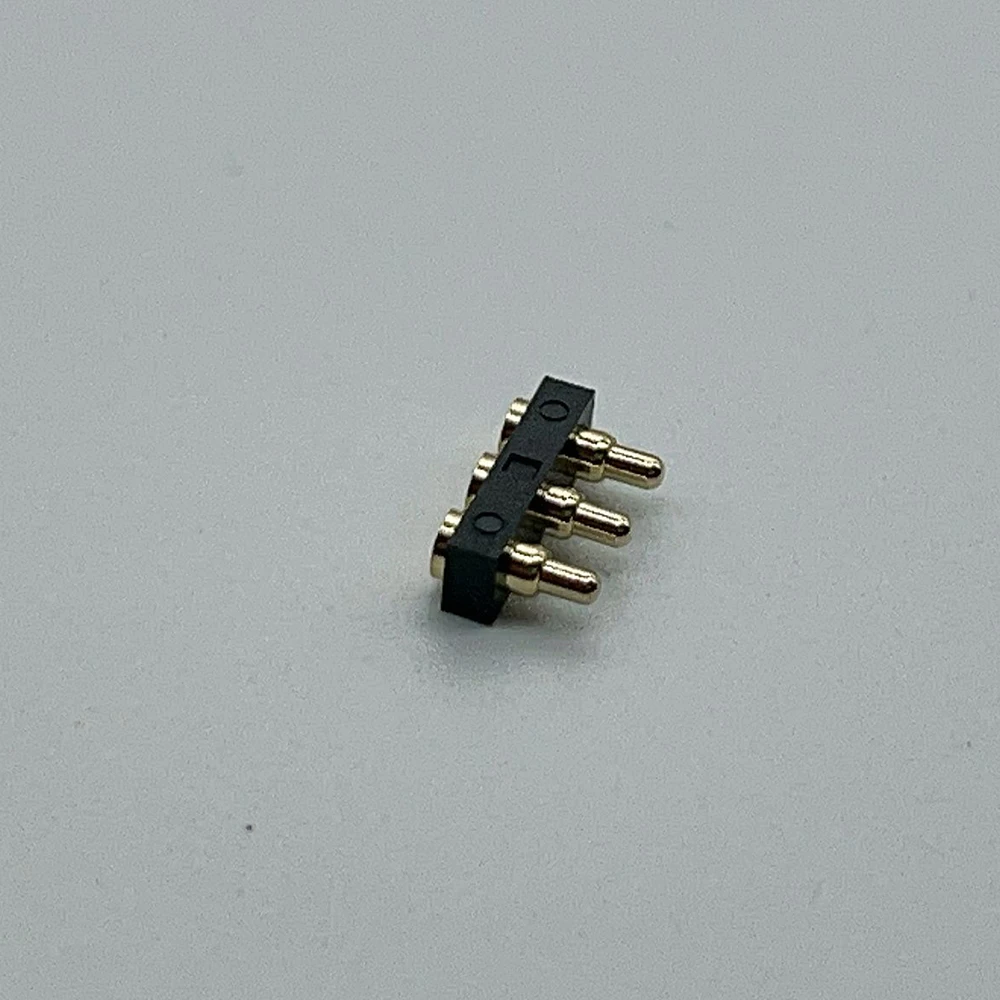 1 Stück 2P 3P 4P 2,54 mm Rastermaß Pogo-Pin-Steckverbinder, federbelasteter Prüfstift, SMT DIP Durchsteckmontage, gebogener Typ, Stecker und Buchse, Lade-Pogo-Pin – Detail 6