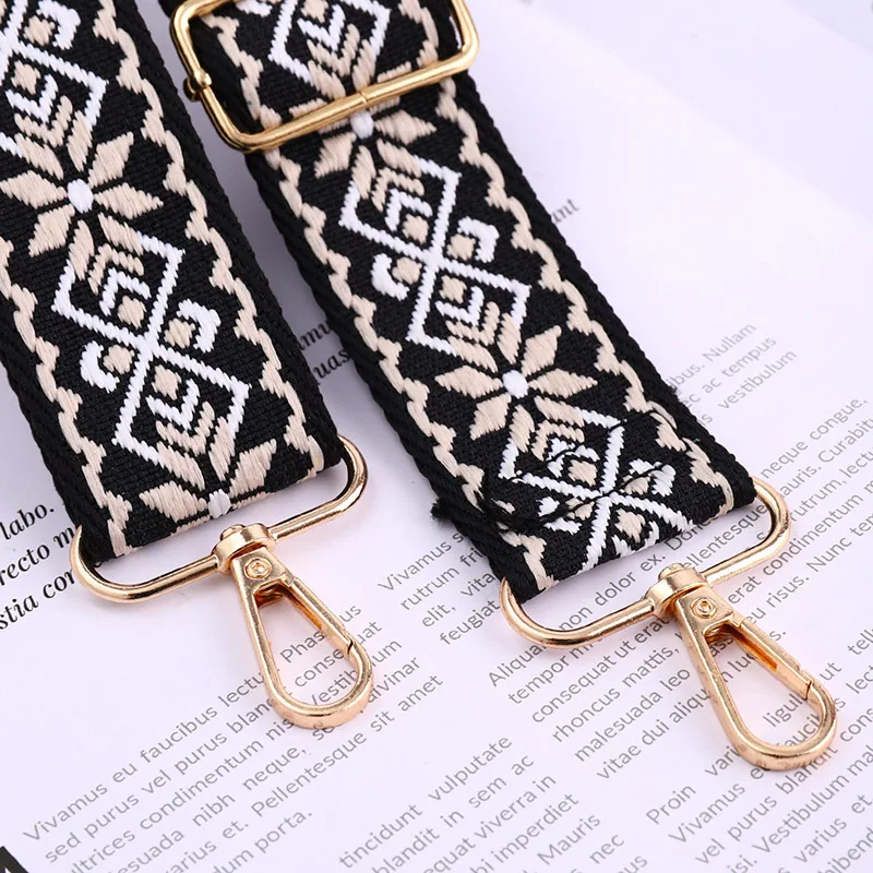 Fashion Women Shoulder Strap Hardware Hooks The Length Can Be Freely Adjusted Travel Accessories Fashionable Wide Shoulder Strap