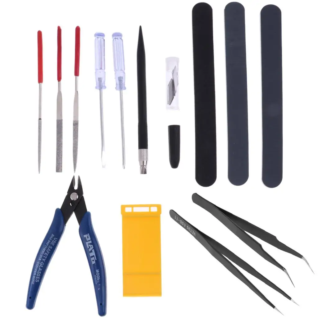 13Pcs RC Model Making Basic Tool Screwdrivr DIY Craft or Gundam Modeler Hobby Modelling Tools Set DIY Accessories