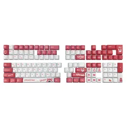 Russian Language Layout Keycap for Mechanical Keyboard Compatible with MX Switch Sublimation Printing Key Cap OEM Profile