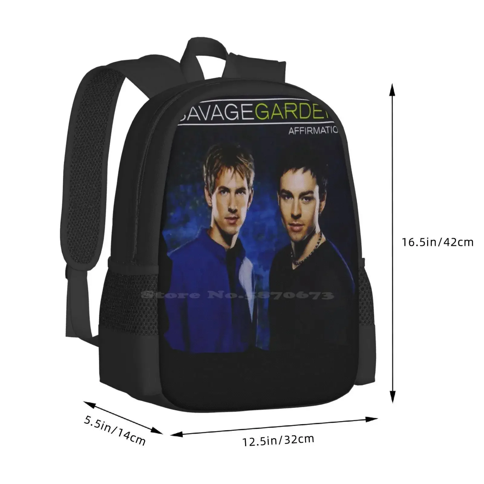 Bowersj سافاج حديقة تأكيد رائجة البيع حقيبة مدرسية على ظهره حقائب الموضة فاسق تأكيد الفرقة وايت المقصات فليتشر المقصات #3