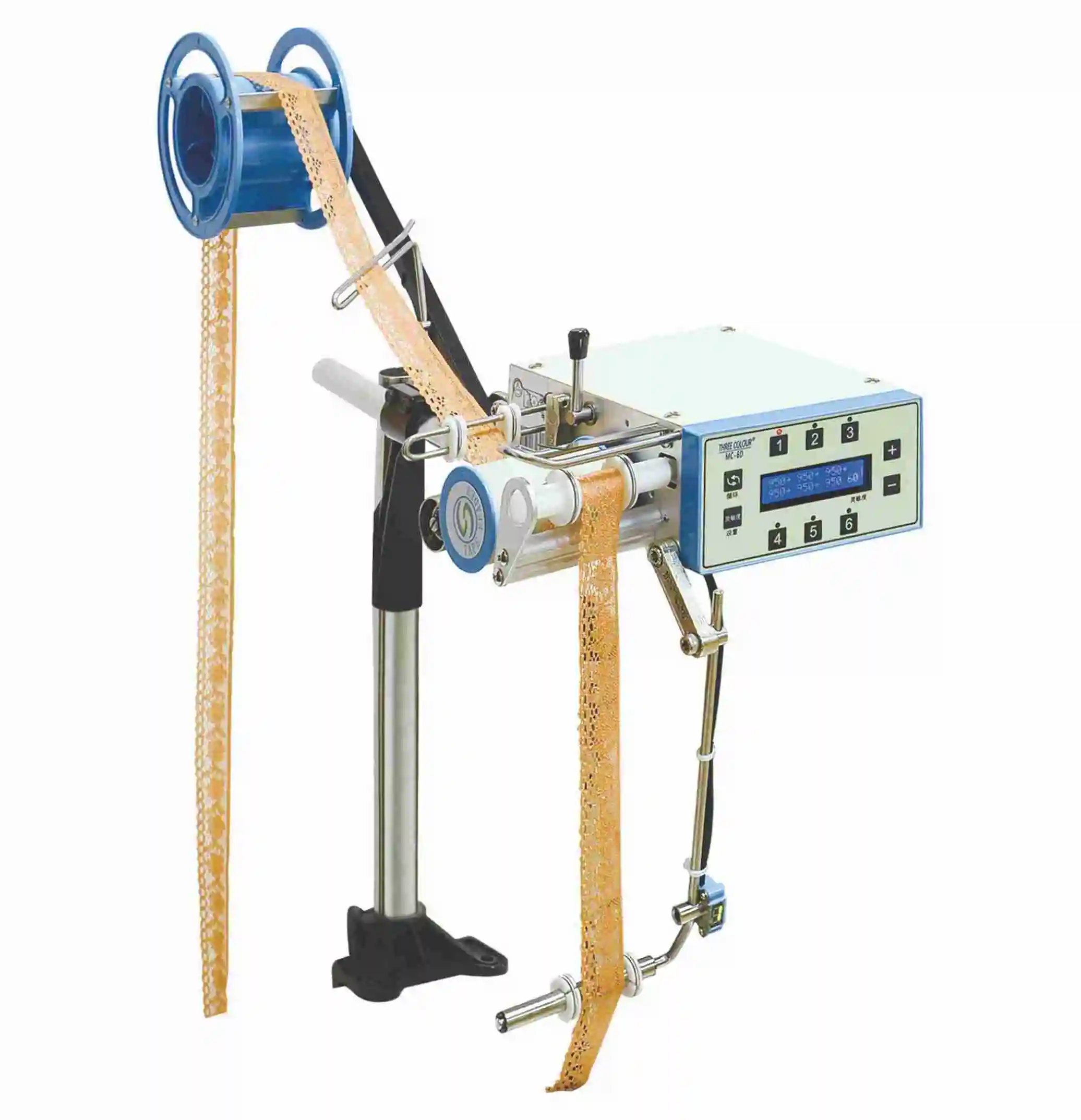 Computer-Controlled Motor Tension-Type Measuring Device Sewing Machine Accessory Elastic Feeding Unit 70mm