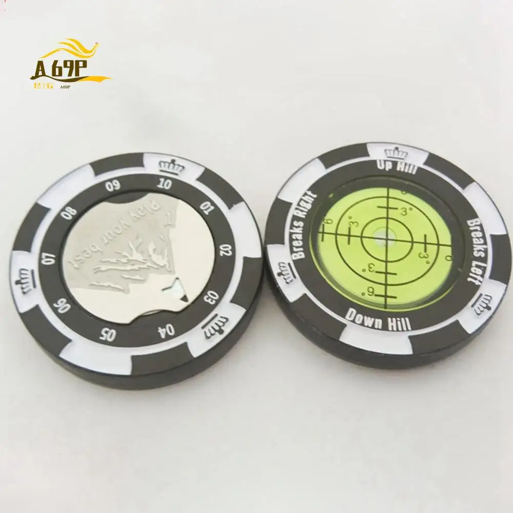 A69P-Golf Green Reader Golf Putting Reader Training Aid Golf Ball Marker Golf Accessories Gift