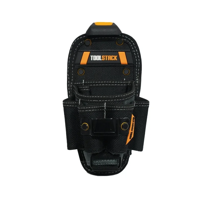 TOOLSTACK Mini Electrician's Pouch High Quality Oxford Durable Tools Storage Bag Quick-Hook Small Waist Toolkit Work Package