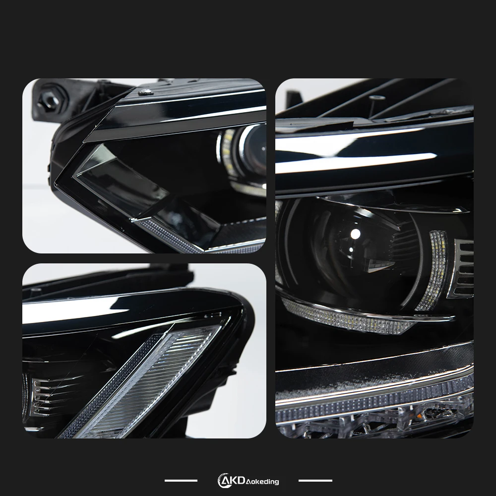 Auto Parts For Passat B8 EU Spec Headlights 2016-2019 latest Styling LED Daytime Lights Dual Projector Car Accesorios Modified