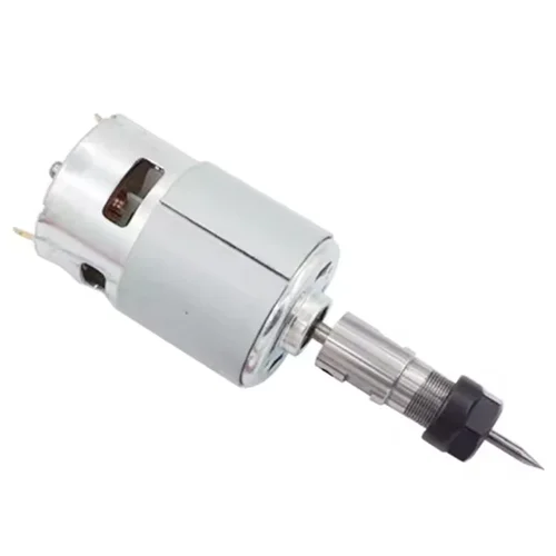 Imagen 2 del producto Motor de husillo CNC 775, herramientas de carpintería, rodamiento de bolas, husillo de 20000 rpm para máquina cortadora de grabado CNC serie 3018 Pro