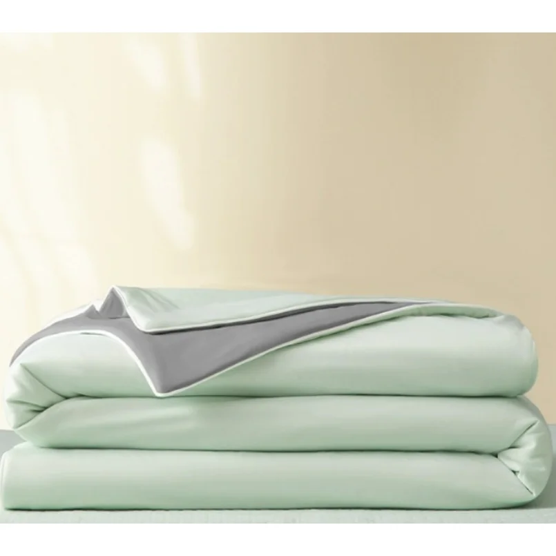 Summer Ice Silk Cooling Blanket Lightweight Breathable Multi-functional Cooling Bed Blanket Multiple Colors for Home Hotel