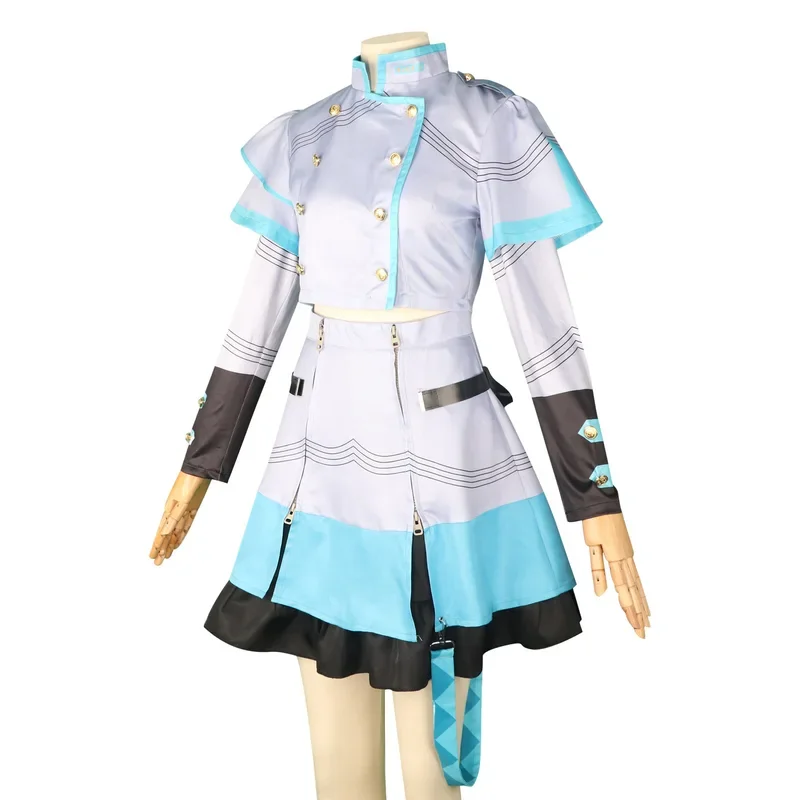 Accent teto, same style cosplay costume, cute and sweet virtual singer, haughty girl, cosplay, anime performance costume#1#W.