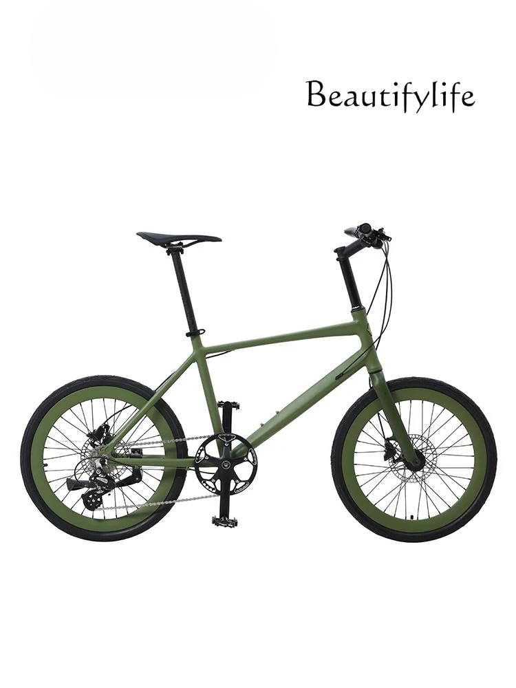 

City Ferry Commuter Men's and Women's Highway Scooter Variable Speed 8-Speed Oil Brake Adult Youth Green