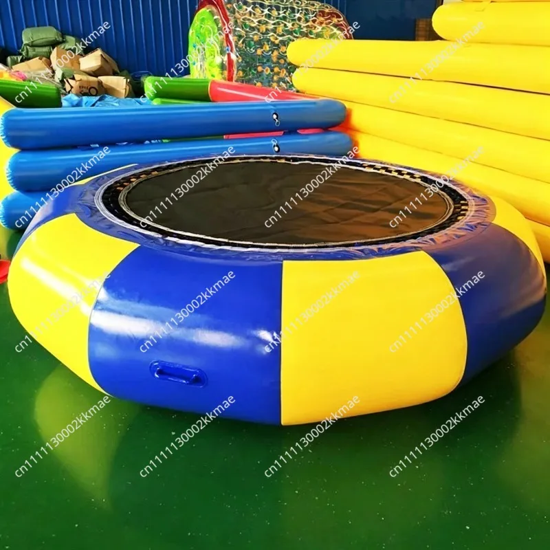 Thickened Inflatable Water Trampoline Children's Slide Toys Swimming Pool Equipment Outdoor Water Park Jumping Bed Trampoline