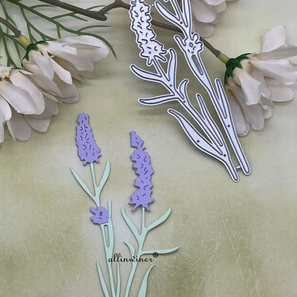 Lavender decoration Metal Cutting Dies Stencils For DIY Scrapbooking Decorative Embossing Handcraft Die Cutting Template