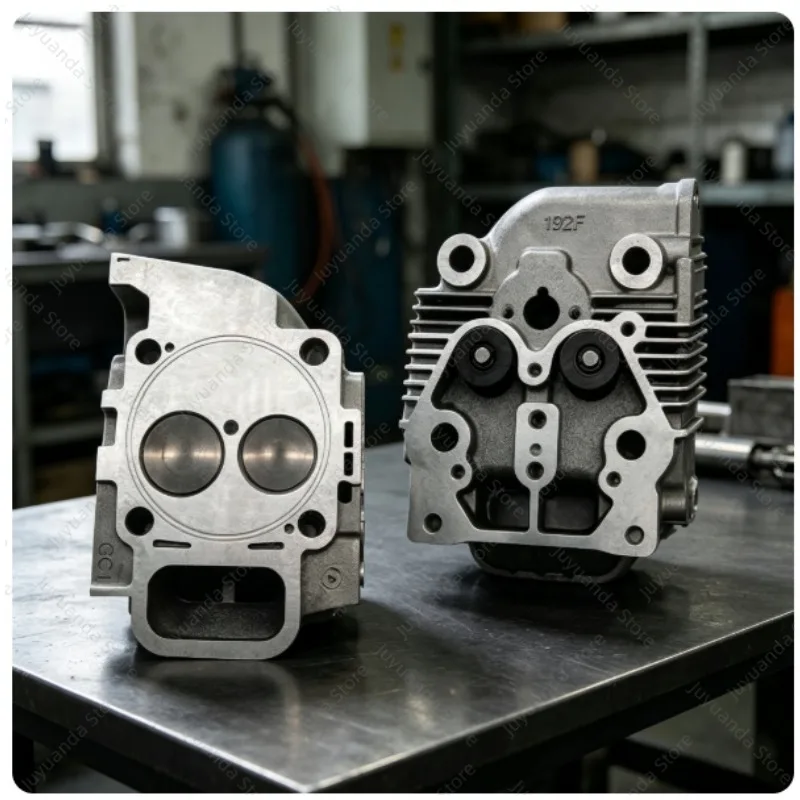 Cylinder Head, Air-cooled Diesel Engine Parts, Cylinder Head Assembly 170F178 186 188FB192