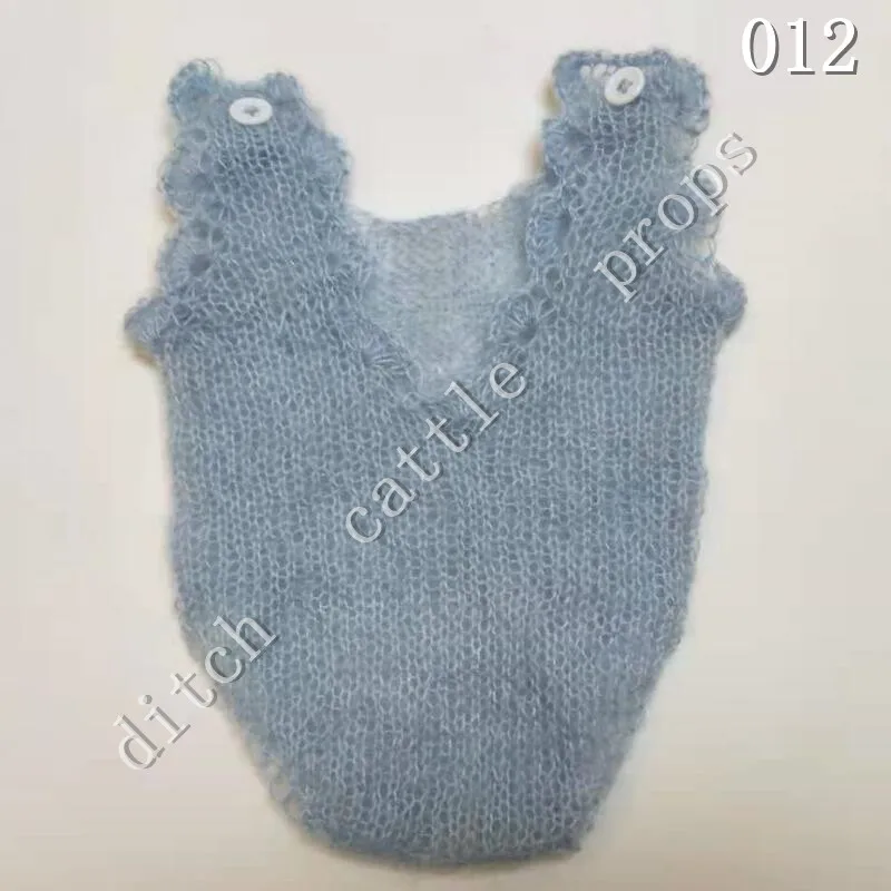 Newborn Photography Props Pants Photography Clothing Hand-knitted Mohair Rompers