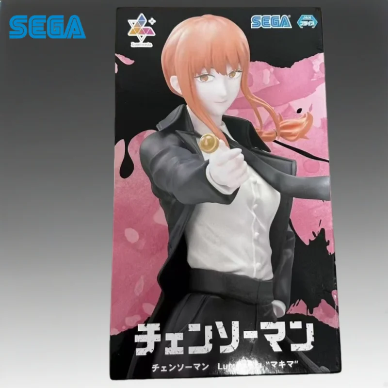 

In Stock Sega Original Luminasta Chainsaw Man Power Makima Action Figure Model Doll Brand New Boxed Toys Model Anime Characters