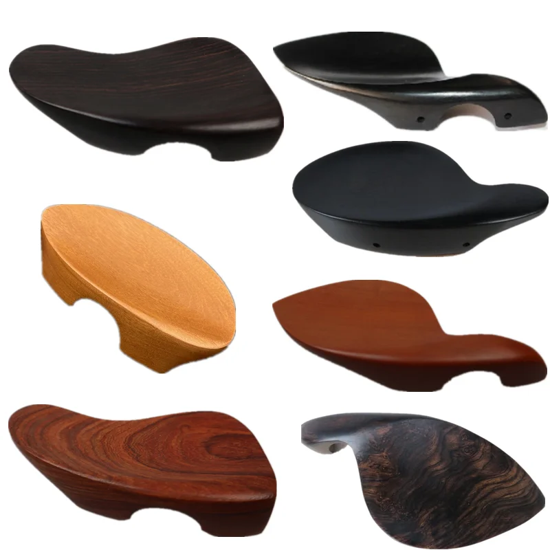 1pcs All kinds of styles 4/4 Violin Full size  faultless Chin Rest peculiar Accessories Parts Chinrest Rosewood Fiddle