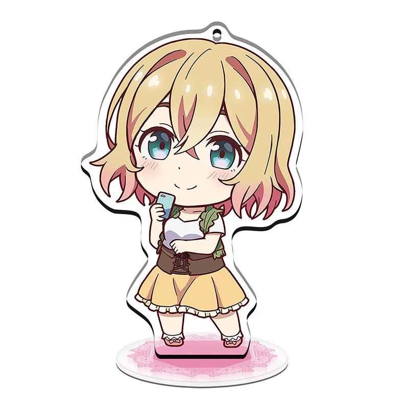 10cm Q Edition Game Rent a Girlfriend Acrylic Stand Anime Kanojo Ichinose Chizuru Nanami Figure Model Plate Cosplay Toy Gift