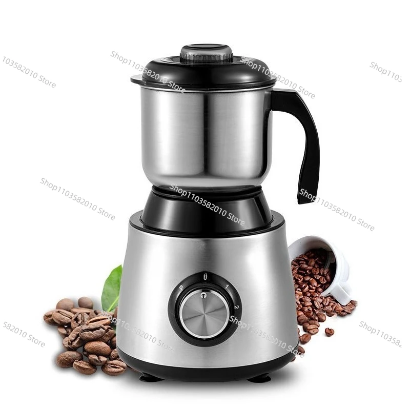 Electric bean grinder Dry grinder 800g large capacity grinder Grinding coffee powder beater