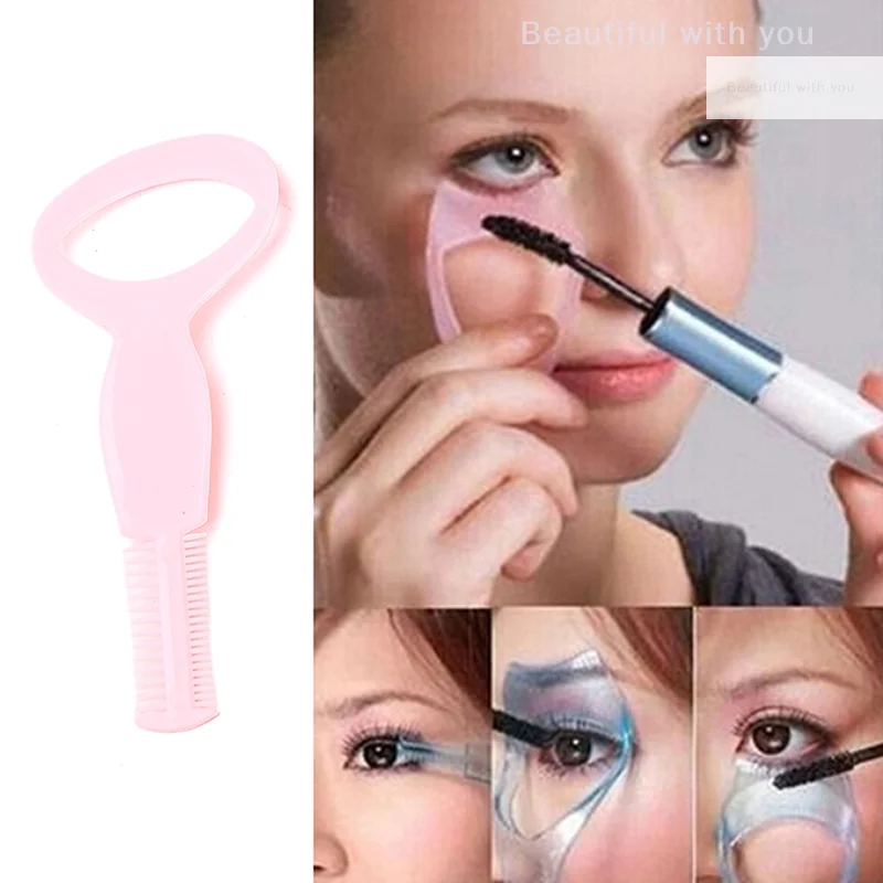 

1pcs 3 In 1 Shield Guide Guard Lash Curler Eyelash Curling Comb Curve Applicator