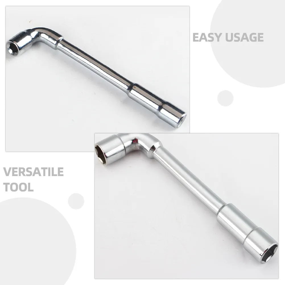 

2Pcs 3D Printer Nozzle Wrench 6Mm and 7Mm L-Shaped Steel Socket Wrench for Replacement Quick Adjustment
