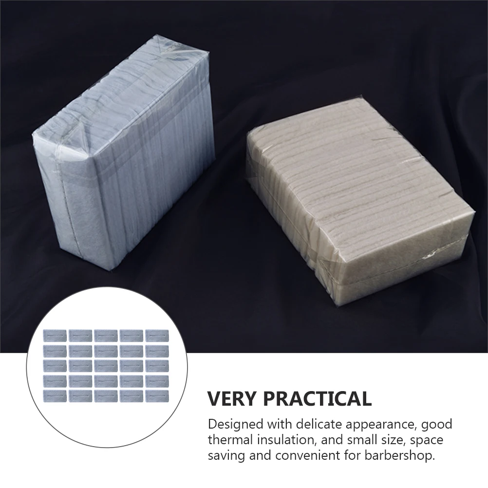 

25Pcs Hairdressing Heat Insulation Cotton Mat Perm Thermal Resistant Pad Compact Hair Perm Barbershop Supplies Accessory