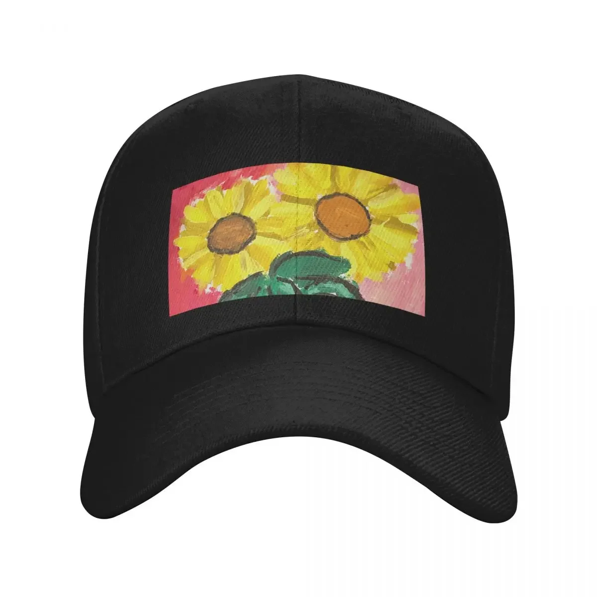 

Yellow Petals Baseball Cap summer hat Cosplay Trucker Hat Hat Baseball Cap Mens Women's
