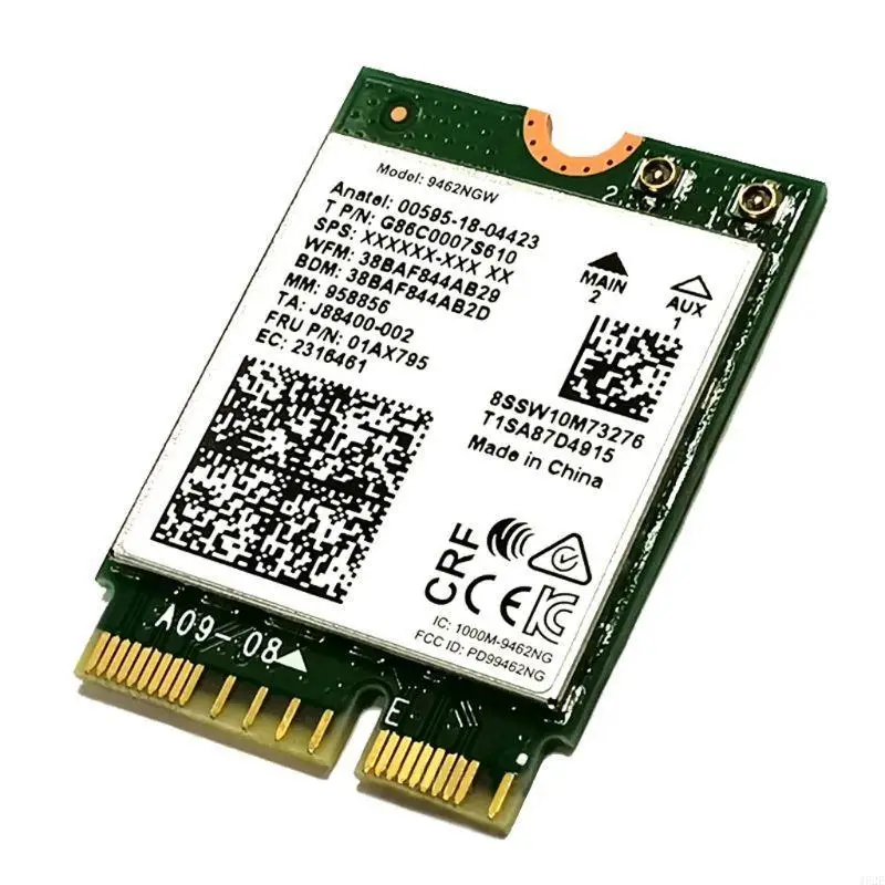 462E BT5.0 Wireless 802.11ax 2.4G Support MU-MIMO 9462NGW Gigabit Card