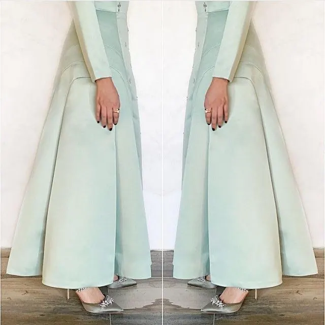 Gaun pesta biru, baju pesta biru, leher O, Arab Saudi, gaun malam elegan, gaun pesta lengan panjang, gaun acara Formal, panjang lantai