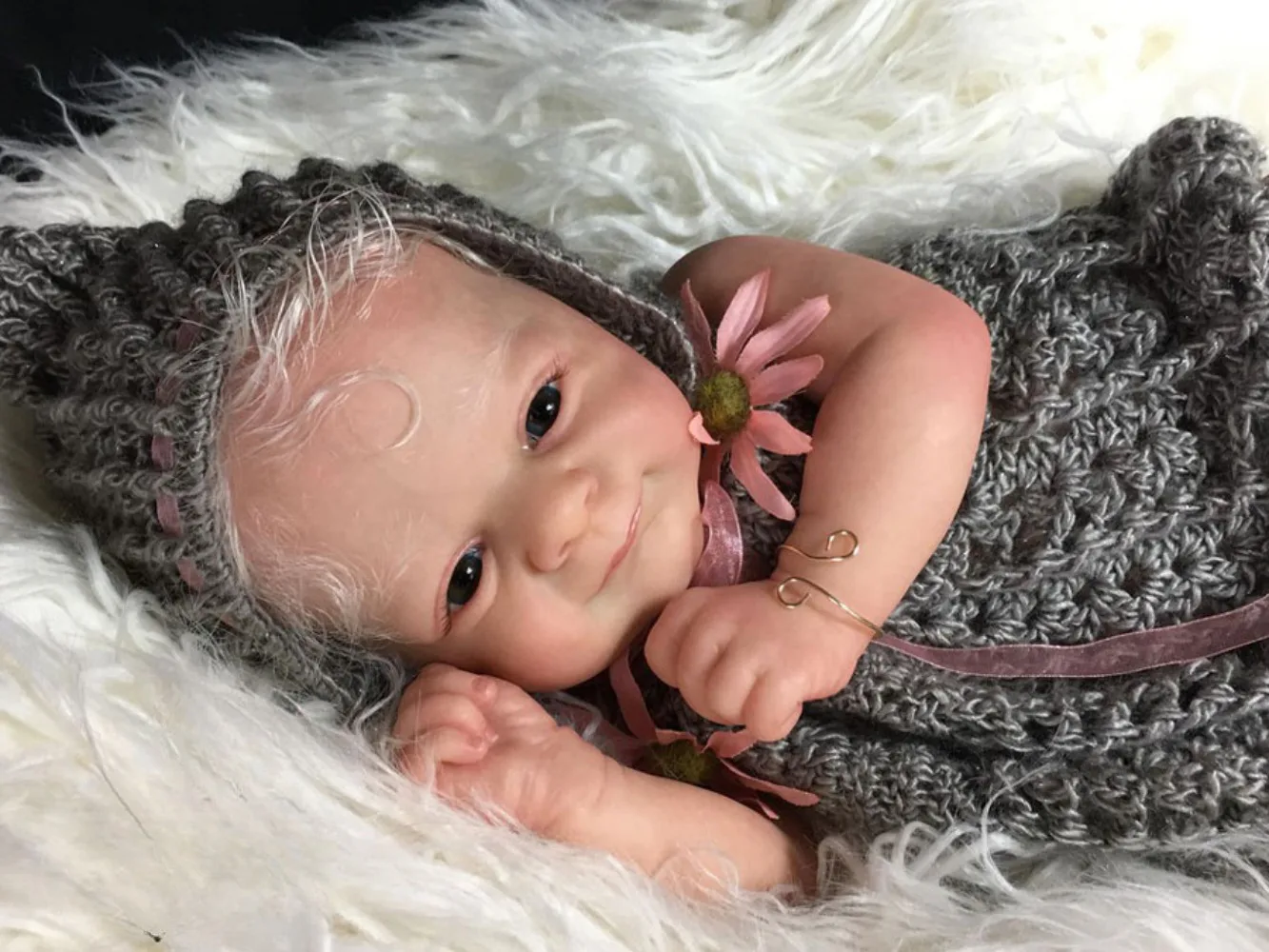 20Inch Reborn Doll Kit Woodland Fairy Elf Flynn Reborn Baby Doll Kit Unpainted Parts with Body Kit Molde Bebê Reborn