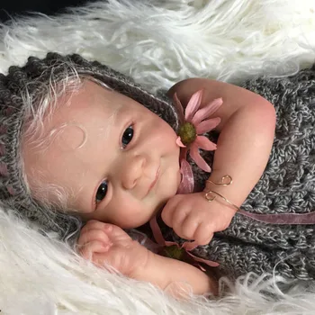 20 inch reborn doll kit Woodland fairy Elf Flynn reborn doll kit with body kit unpainted parts Molde bebreborn reborn