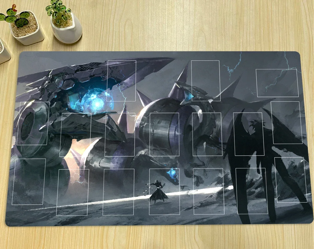 YuGiOh Chimeratech Fortress Dragon Mat TCG CCG Board Game Trading Card Game Mat Anime Mouse Pad Gaming Accessories Zone Free Bag